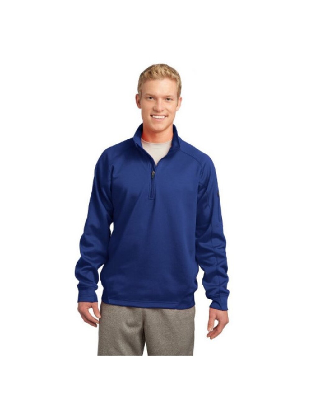 Sport-Tek F247 Men's Tech Fleece 1/4-Zip Pullover